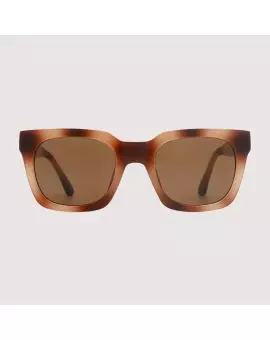 NANCY, demi brown sunglasses, solbriller i lys brun - Solbriller