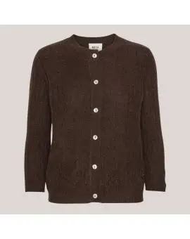 Lia Lady Cardigan, Cashmere Cardigan i Coffee Brown - Nyhedsbrev uge 46