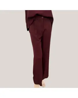 P1AEGAV pants, slankebuksen i bordeaux - Imperial