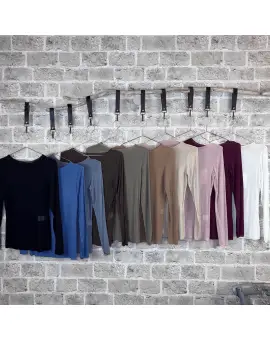 24114 Cabana Cash tee - Onesize - fåes i flere farver - Cashmere