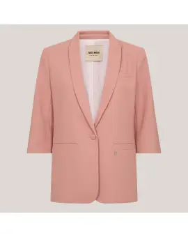 MMJunie Miley Blazer i peach med korte &aelig;rmer - 