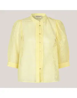 BonoLL Skjorte i Light Yellow - Lollys Laundry Bluser & Skjorter