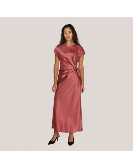 PBOZoro-kjole rosa farvet selvskabskjole - Kjoler