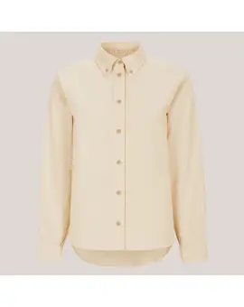 ESTamarik Skjorte - Perlemorfarvet Elfenben - Skjorter & Bluser