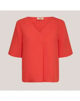 MMRaina Alexis Blouse i orange - Mos Mosh