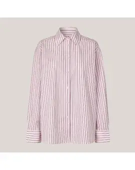 Vari Shirt oversize skjorte i lyserød - Second Female