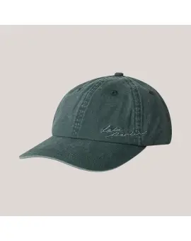Lala Berlin Cap Carlo cotton washed sage grøn - Tørklæder & Huer