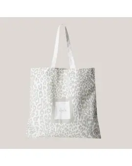 Lala Berlin Tote Maja cream leo - Tasker