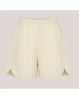 ESWilla Shorts GOTS, bomulds shorts med elastik kant - Nyheder