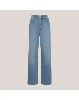 IVY-Mia Jeans Wash Manilla, lyseblå vask med lige ben - Wide Jeans and Straight leg