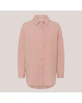 SunnaMW Boxy Shirt, lyserød oversize skjorte - My Essential Wardrobe