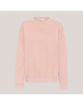DiegoMW Logo Emb. Sweatshirt i Rosa - My Essential Wardrobe