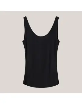 DizaSW Top, Basic rib top i Sort - Basic