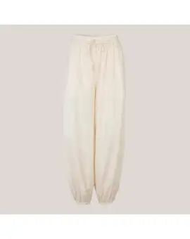 Avida Trousers, lette haremsbukser i lyse cream - Second Female Bukser & Short