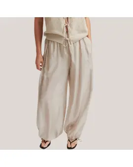 Hidie Trousers, haremsbukser i luftigt kvalitet - Mid-season SALE