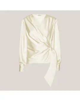 Ines Blouse – Semi Rich Ivory - Karmamia Bluser & Skjorter