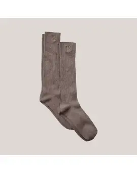 BeathaSW knæ høje sokker x 2 stk. - Camel Melange - Accessories
