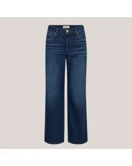 MMDara Hera Jeans med brede ben og i en mørkeblå vask - Jeans