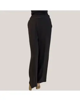 P4L0LHX Nero Pants, sorte bukser med lidt vide - Imperial Bukser