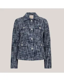 MMFione Leoni Jakke i blå - Blazer