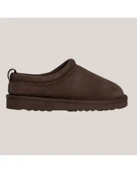 DorthSW Teddy Slipper, bamsesko i Dark brown - Hjemmesko
