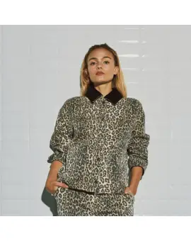 WBLLine Leopard Jakke - With Black