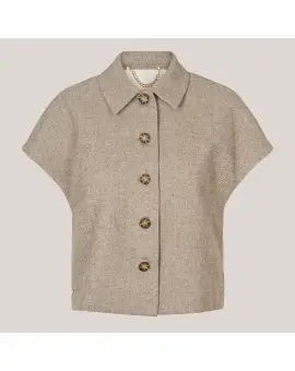PBOTona vest i mørk sand - PBO - Philosophy Blues Original