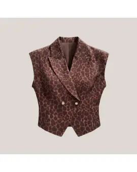 JBN7MHW912 Moro leo kort vest - Imperial