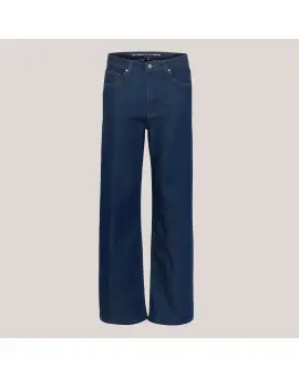 MW The Louis Wide Jeans i mørkeblå denim - Jeans