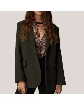 Camarón Blazer Mossy, blazer i mørk tern - Blazer