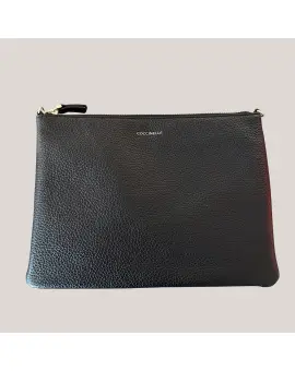 Coccinelle Mini Bag, kuvert taske i sort - Coccinelle