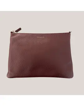 Coccinelle Mini Bag, kuvert taske i bordeaux - Coccinelle