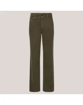 IVY-Mia Jeans Baby Cord, fløjls bukser i grøn med lige ben -