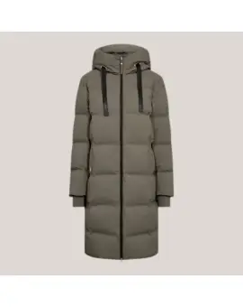 MMNova Hope Down Coat, dunjakke med hætte i brun -