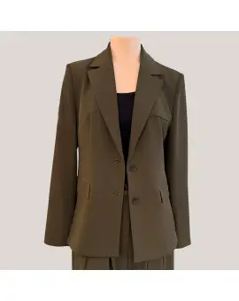 JAO6MHX Military Grøn Jacket, blazer med slids i mørke grøn - Imperial