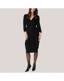 PBOEstelle dress, Sort festkjole -