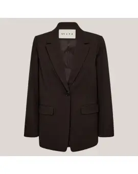 IVY-Andrea Essential Blazer i mørkebrun - Nyheder
