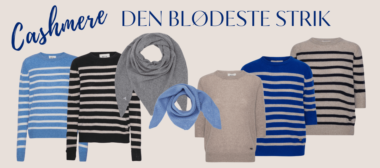 Cashmere - Den blødeste strik!